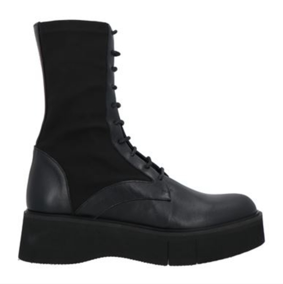 PALOMA BARCELO Black Jade Leather Ankle Boots - Picture 1 of 11